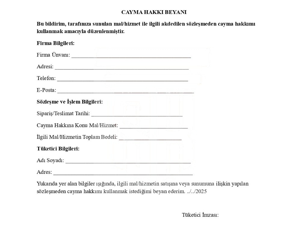 cayma hakki süresi